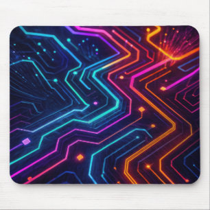 Mousepad Padrão de fibra óptica