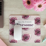 Mousepad Padrão de Fig Roxo Moderno e você é incrível<br><div class="desc">Padrão de Fig Roxo Moderno e você é incrível</div>