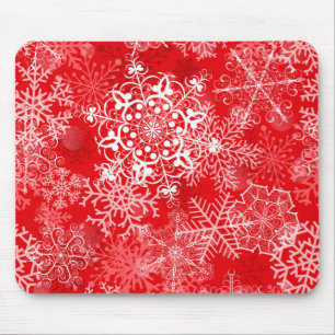 Mousepad Padrão de flocos de neve