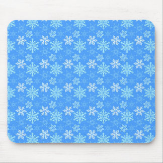 Mousepad Padrão de Flocos de Neve
