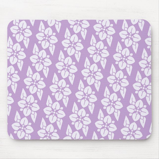 Mousepad Padrão de Flor (Frente)