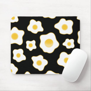 Mousepad Padrão De Flor De Ovos Fresados Cutes