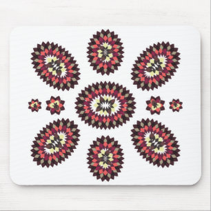 Mousepad Padrão de Flor Mandala
