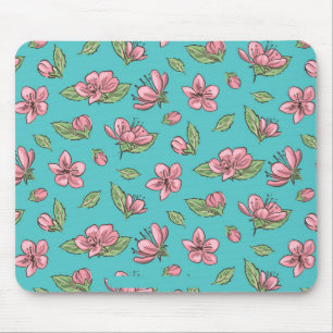 Mousepad Padrão de flores