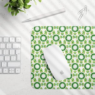 Mousepad Padrão De Folha, Padrão De Folhas, Folhas Verdes