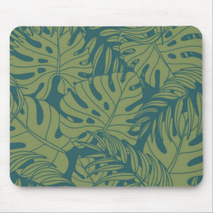Mousepad Padrão de folhas