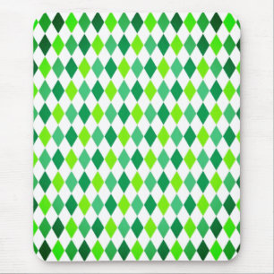Mousepad Padrão de forma de diamante do dia de Patrick-5748