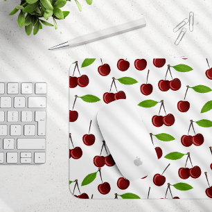 Mousepad Padrão de fruta, ameixa, laranja, limão, pera, maç