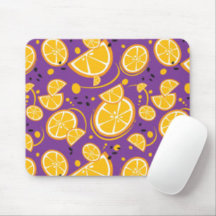 Mousepad Padrão de Fruta de Cereja de Ananás de Banana Lara