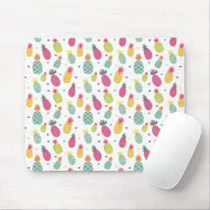 Mousepad Padrão de Fruta de Verão Abacaxi