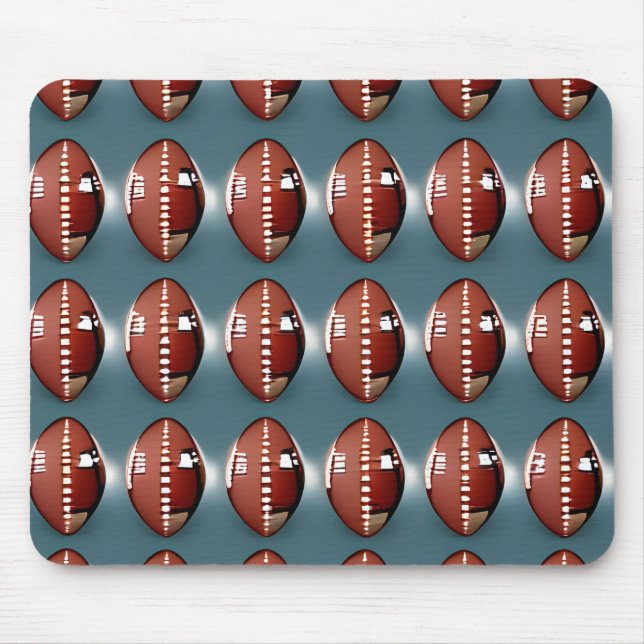 Mousepad Padrão de Futebol Americano (Frente)