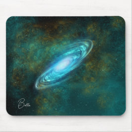 Mousepad Padrão de Galáxia Cósmica Celestial