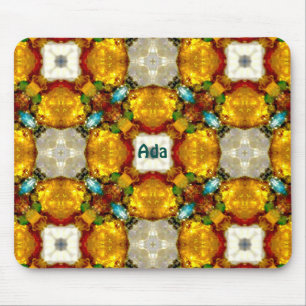 Mousepad Padrão de Gems do Ouro ADA ~ Personalizado ~