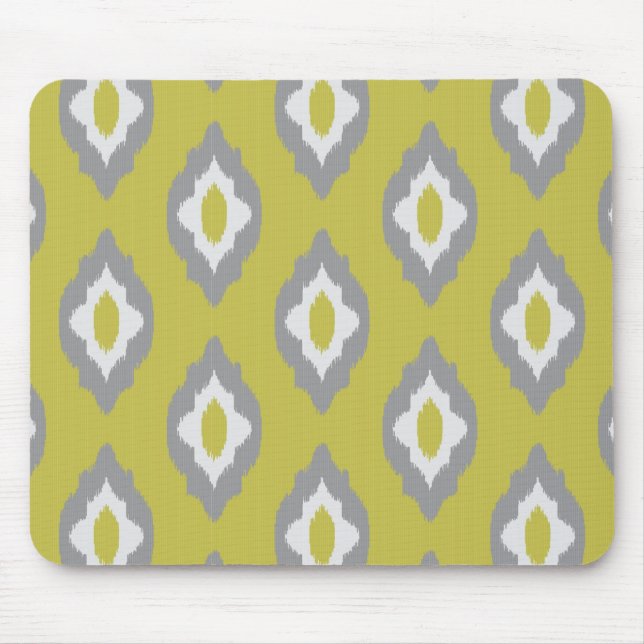 Mousepad Padrão de Ikat vintage (Frente)