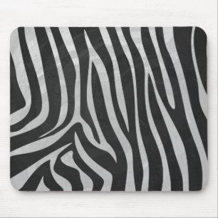 Mousepad Padrão de impressão animal da Trendy Zebra criado