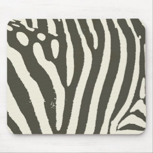 Mousepad Padrão de Impressão de Animais Zebra Stripe