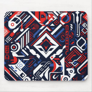 Mousepad Padrão de Intrato Sci-Fi