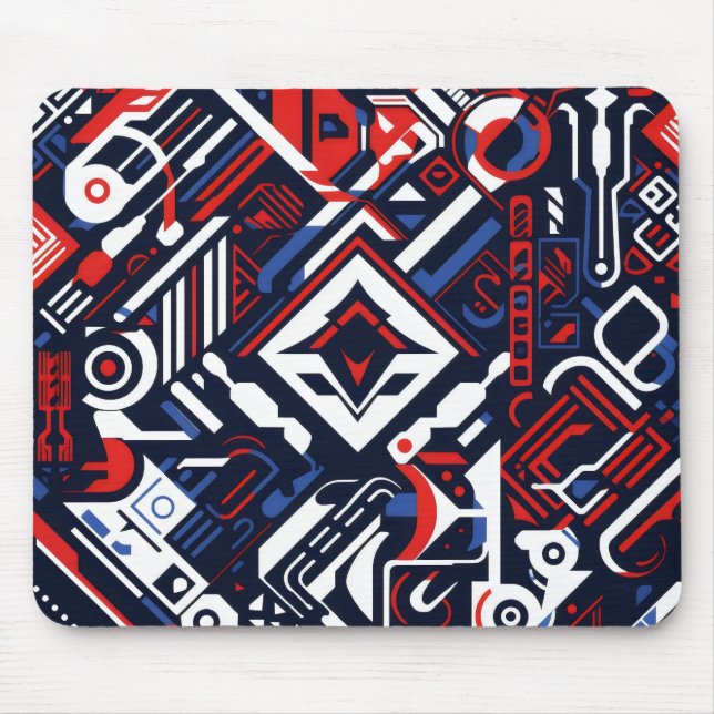 Mousepad Padrão de Intrato Sci-Fi (Frente)