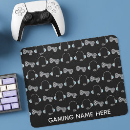 Mousepad Padrão de jogos personalizado para jogos legal Bla