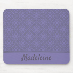 Mousepad Padrão de lavanda personalizado