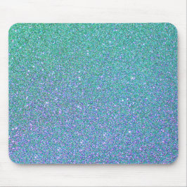 Mousepad Padrão de Lente Azul Verde Trendy