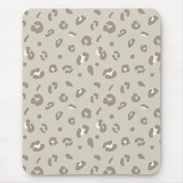 Mousepad Padrão de Leopardo (Frente)