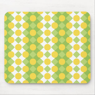 Mousepad Padrão de Linhas Cheias de Formas