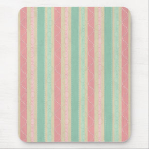 Mousepad Padrão de listras elegantes e elegantes de moda g