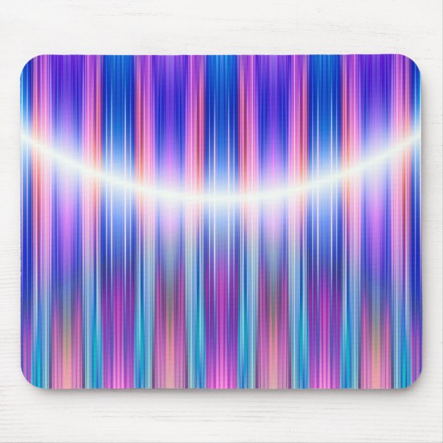 Mousepad Padrão de listras roxas (Frente)