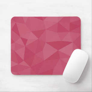 Mousepad Padrão de malha geométrica rosa claro