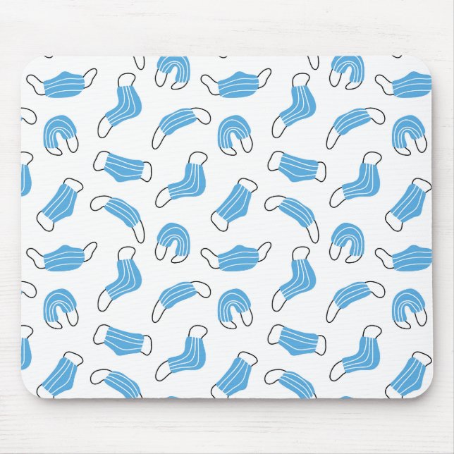 Mousepad Padrão de máscara médica (Frente)