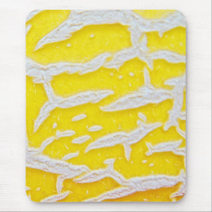 Mousepad Padrão de melão amarelo