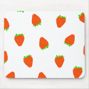 Mousepad padrão de morango