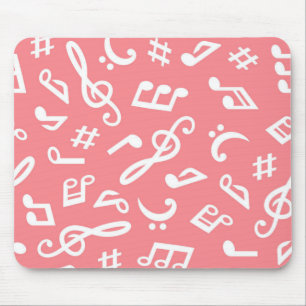 Mousepad Padrão de música
