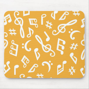 Mousepad Padrão de música