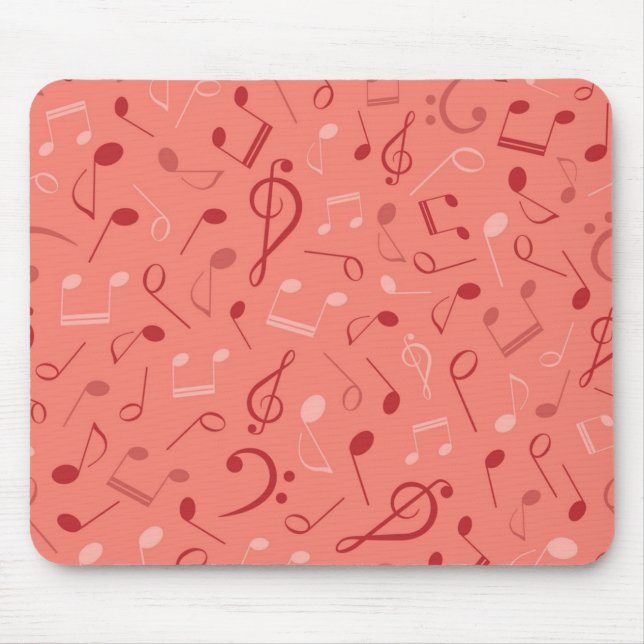 Mousepad Padrão de música (Frente)