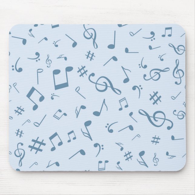 Mousepad Padrão de música (Frente)