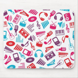 Mousepad Padrão de música
