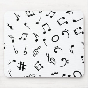 Mousepad Padrão de música