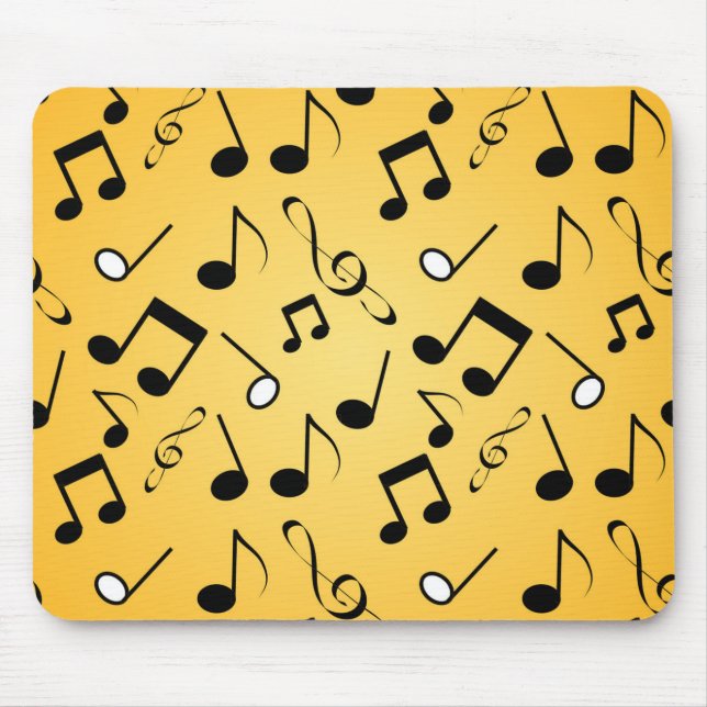 Mousepad Padrão de música (Frente)