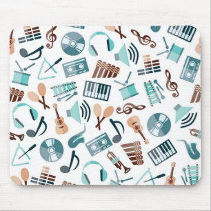Mousepad Padrão de música