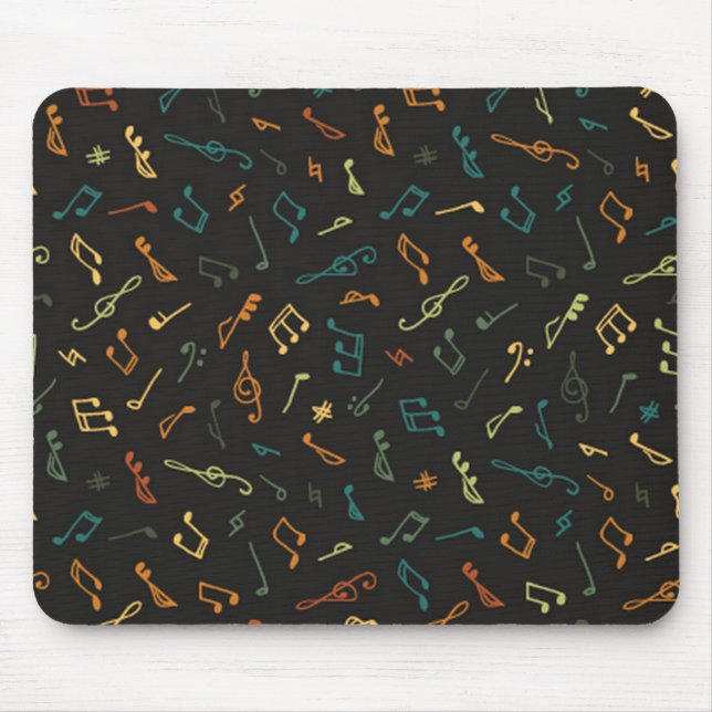 Mousepad Padrão de música (Frente)