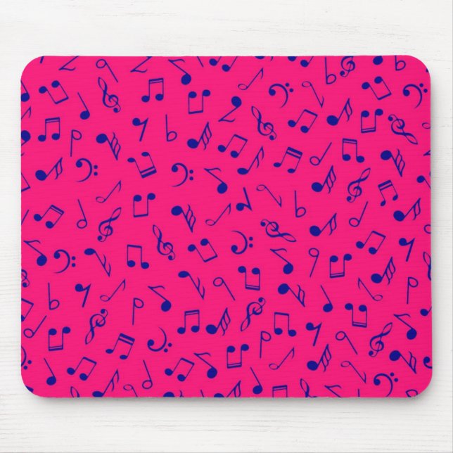 Mousepad Padrão de música (Frente)