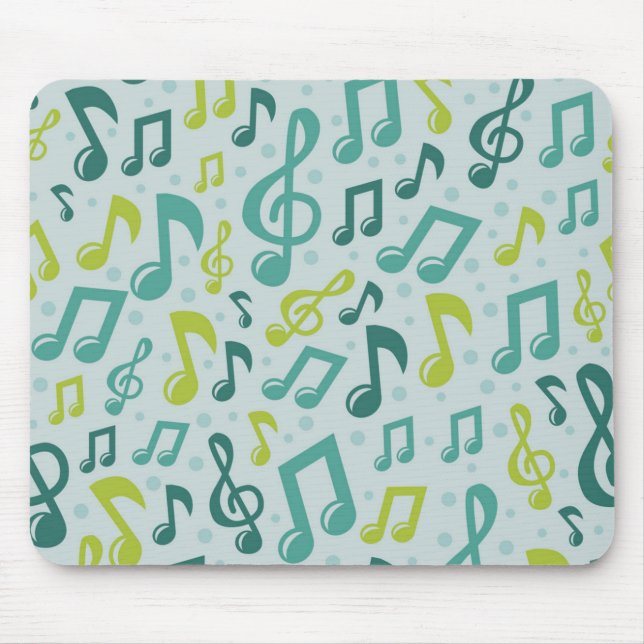 Mousepad Padrão de música (Frente)