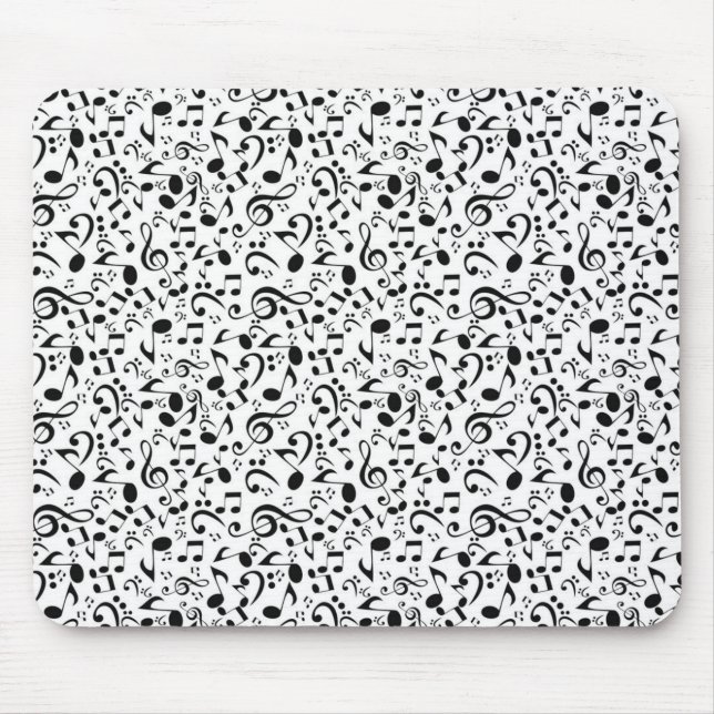 Mousepad Padrão de música (Frente)