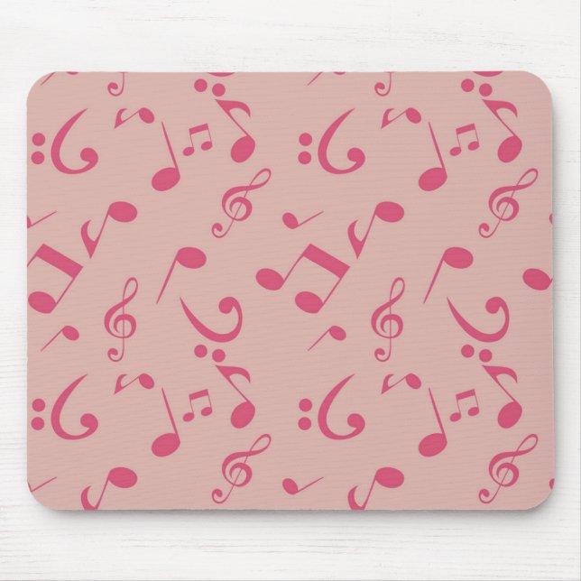 Mousepad Padrão de música (Frente)