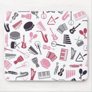 Mousepad Padrão de música