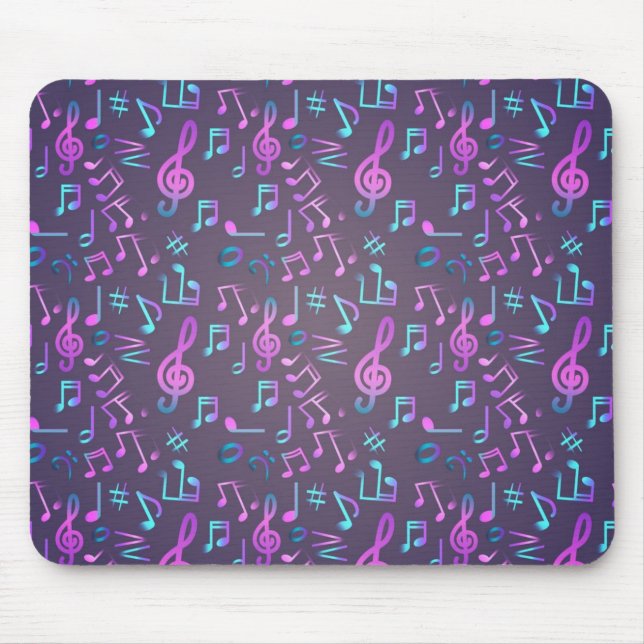 Mousepad Padrão de música (Frente)