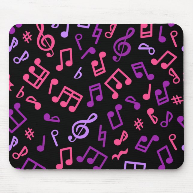 Mousepad Padrão de música (Frente)