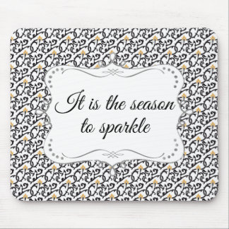 Mousepad Padrão de Natal Elegante Personalizado